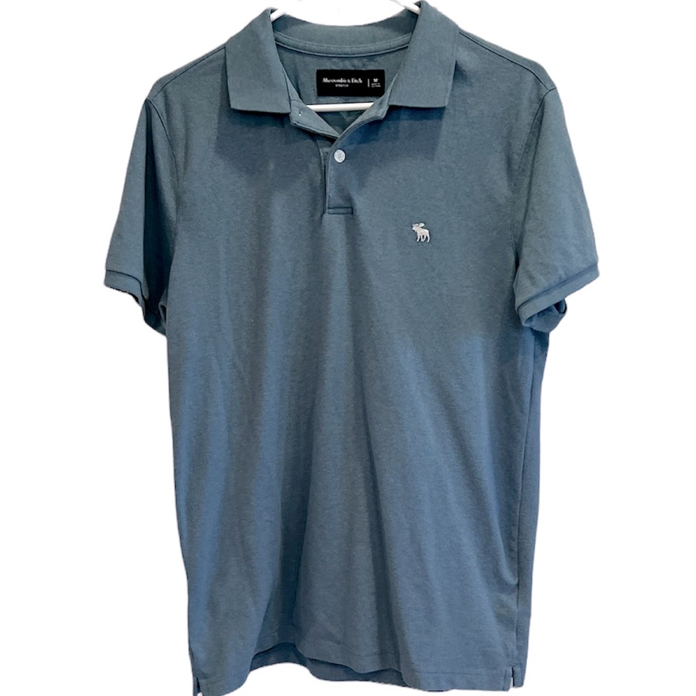 Mens Abercrombie & Fitch Stretch polo
